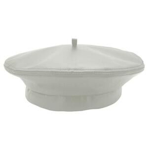 3379 Winner Caps Unisex Cowhide Leather Beret Made In Usa (light